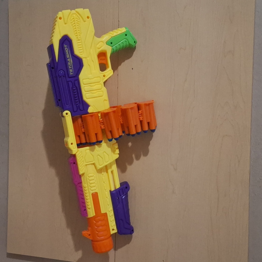 AdventureForce Nerf gun TetraBolt